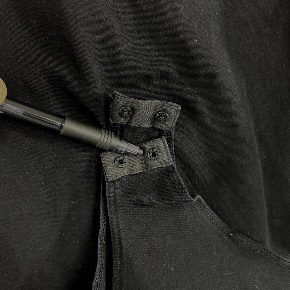 Body negro manga corta MANGOPOP para mujer XS entrepierna a presión cuerpo gótico con bruja Foto 4 de 4