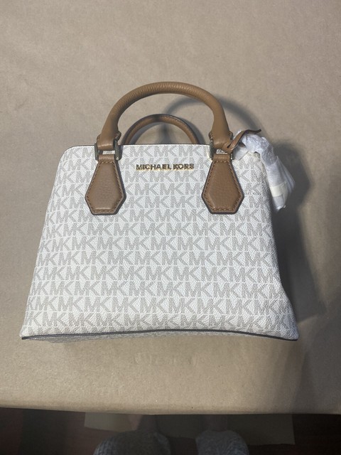 Michael Kors Camille Logo and Leather 