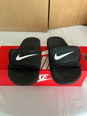 Nike Kawa Adjust (GS/PS) Boys Size 1Y Sandals