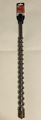 Milwaukee Tools SDS MAX Rotary Hammer 1 1/8 x 16'' x 21'' Drill Bit 48-20-3966 NOS