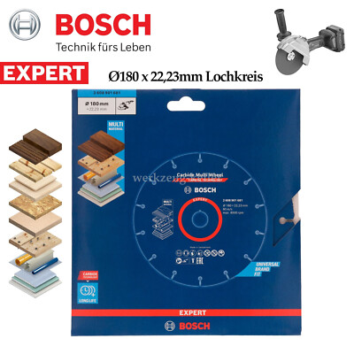 Bosch Expert Trennscheibe | Ø 180mm | Carbide Multi Wheel | für GWS 18V-180 PC