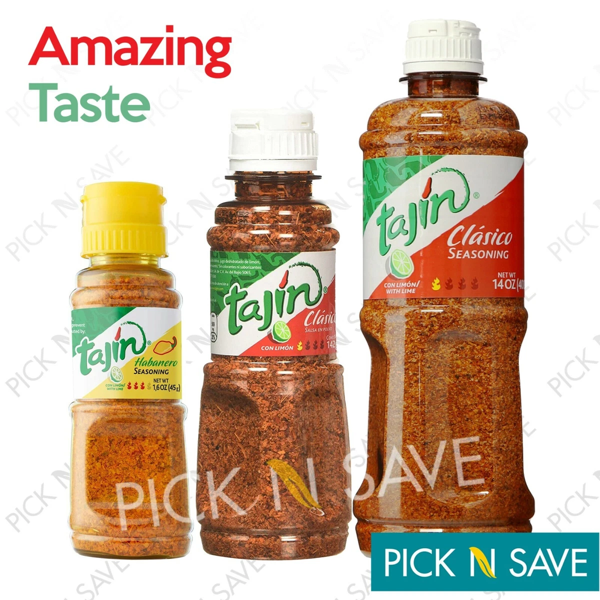 Tajin Clasico Habanero Mexican Seasoning With Lime 45g-400g, Multibuy  Discount!