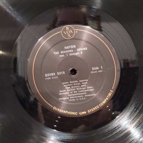 Haydn The Seasons Vol 2 Vinyl Record Box Set QSVBX 5215 - Picture 3 of 9