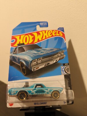 Hot Wheels – 68 Chevy El Camino, Véhicule De Collection, Occasion