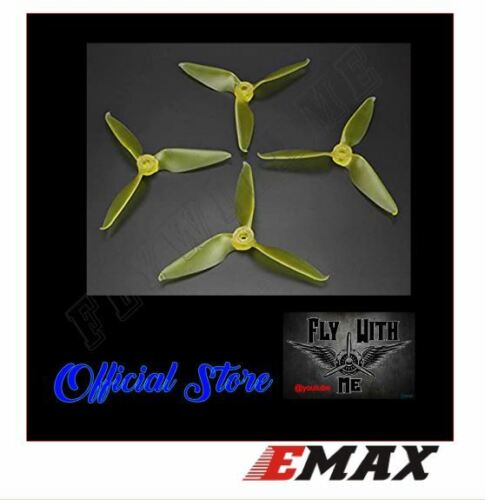 Emax AVAN R5 R5.65 TRIPLE-Blade FPV Race Propeller Props (1 Set 4pcs) YELLOW US - Picture 1 of 7