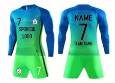 soccer jerseys Shorts Socks for boys Custom Goalie Jersey Shirts Soccer Uniform