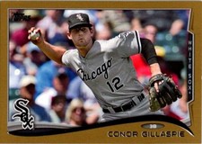 2014 Topps Gold # 639 Conor Gillaspie - Chicago White Sox  /2014