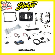 STINGER SRK-JK11HX 2011-18 JEEP WRANGLER JK INSTALLATION KIT FOR STINGER RADIOS