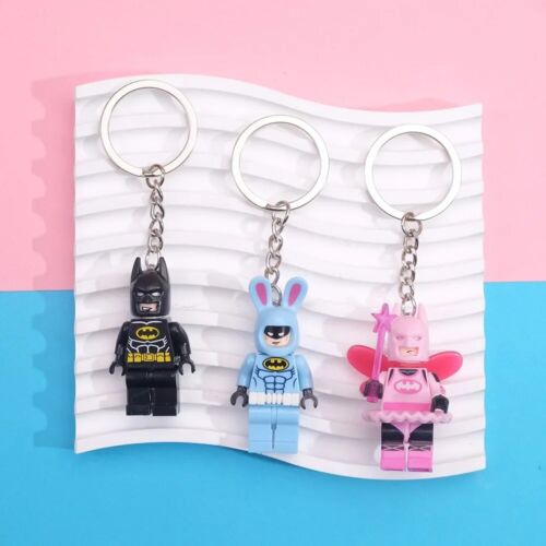 Hot 2024 Pink Fairy Batman Lego Keychain - Photo 1 sur 21