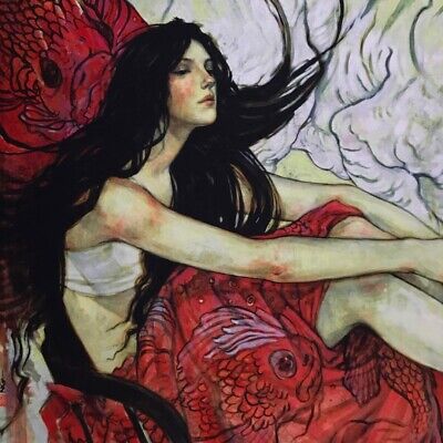 MTG Rebecca Guay original Artwork Play Mat CCG Individual MTG Rebecca Guay original Artwork Play Mat CCG Individual