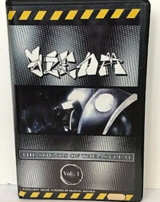 Steam'2 dj aggressor & marie chantal rave techno tape cassette @steam Rhyl Wales