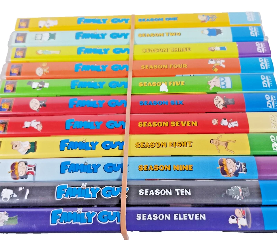 Family Guy Seasons 1-11 DVD BUNDLE TV Series Seth MacFarlane Comedy Dark Humour - Image 2 of 4
