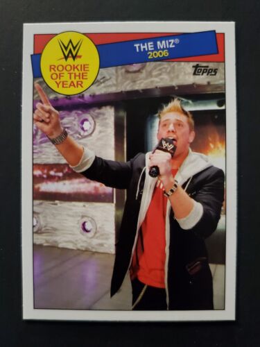2015 Topps WWE Heritage 〜 Rookie of the Year 2006 #21 THE MIZ - Picture 1 of 2