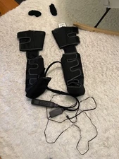 Fit King Full Leg Massager with Heat and Air Compression for Feet, Calf, Thighs