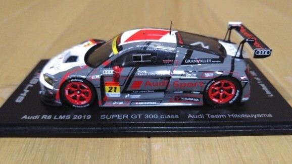 Spark AUDI R8 LMS 2019 SUPER GT 300 Hitotsuyama Custom made Spark AUDI R8 LMS 2019 SUPER GT 300 Hitotsuyama Custom made