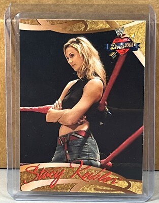 2004 FLEER WWE DIVAS 2005 #43 STACY KEIBLER