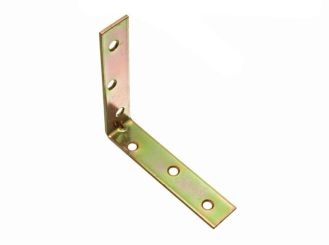 37x 37mm 12pz Piastre Di Rimistamento Angolo Resistenti Forma L - Foto 8