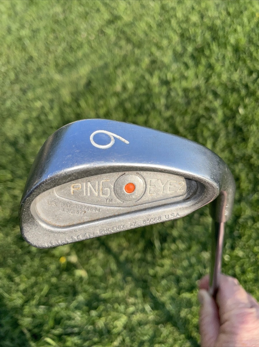Ping Eye Orange Dot 6 Iron Regular Steel Shaft Ping Grip Ping Eye Orange Dot 6 Iron Regular Steel Shaft Ping Grip