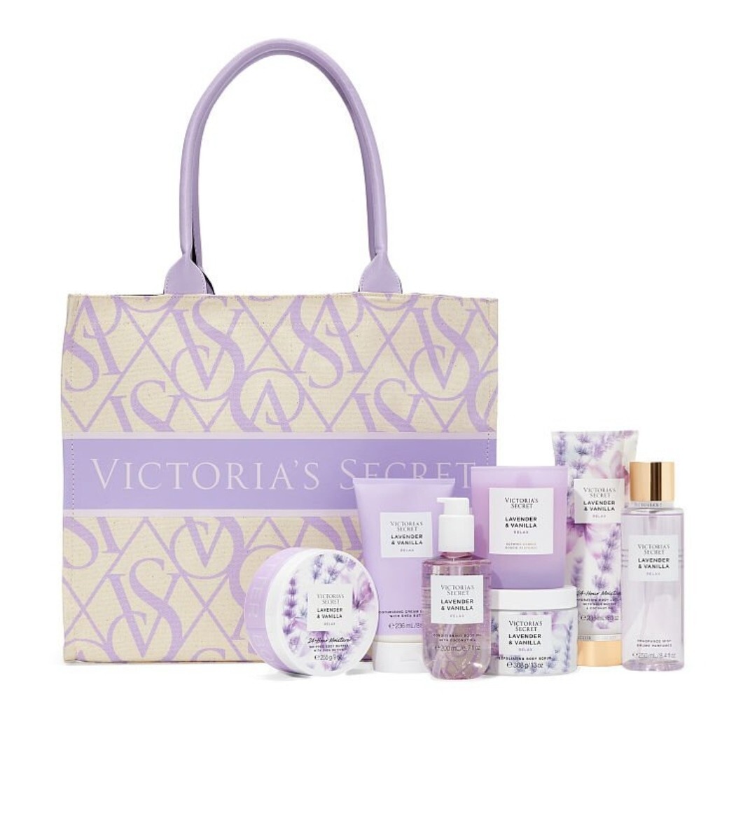 Victoria's Secret ラベンダー＆バニラ セット VICTORIAS SECRET Lavender and Vanilla The Balance Ritual Kit