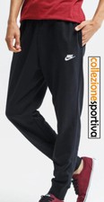 PANTALONI NIKE SPORTSWEAR CLUB JOGGER KNIT - FQ4330-010 col.nero/bianco