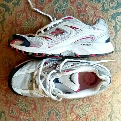 New Balance 414 Abzorb Foam Women's Running Shoes Size 8 Pink/Gray CLEAN  RN$70 | eBay