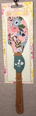 Masterclass Multi Colored Floral Design Spatula Set