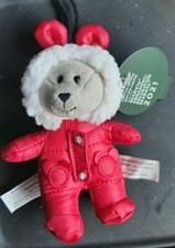 Starbucks Bearista Mini Bear 2021 Holiday Christmas Ornament Plush Xmas Soft New
