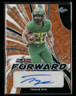 Travis Dye 2022 Leaf Flash Flash Forward Orange Auto 1/4
