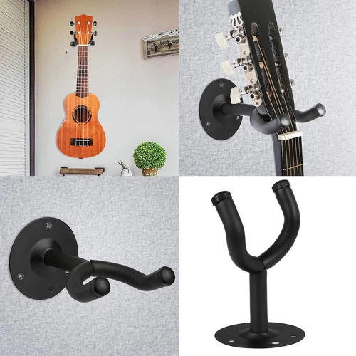 2 3 4 Pack Guitar Hanger Hook Holder Wall Mount Display Acoustic Electric Bass