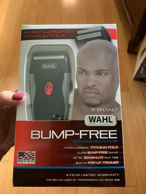 Wahl Clipper Bump Rechargeable Titanium Foil Shaver For Sale Online Ebay