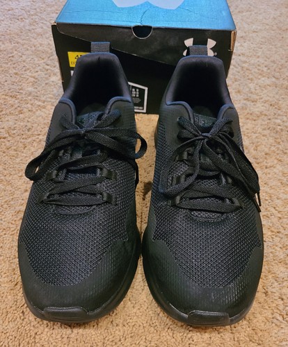 Under Armour Men's Essential 4E Sportstyle Shoes Black