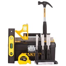STANLEY CARPENTER-KIT All-in-One Hand Tool Kit for Home & DIY Use (7 Pieces set)
