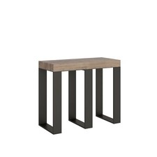 Itamoby Consolle allungabile 90x40/300 cm Sintesi Quercia Natura telaio