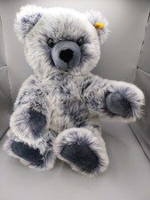 Steiff 019456 - Teddybär Molly Schlenker Bär Webpelz Blau ca. 45 cm KF
