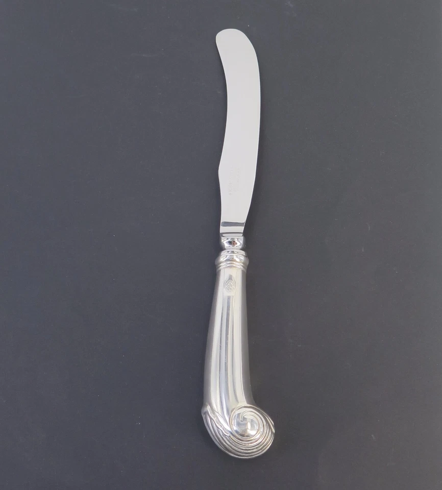 Kirk Stieff Large 'Williamsburg Shell' Place Knife - Image 4 of 4