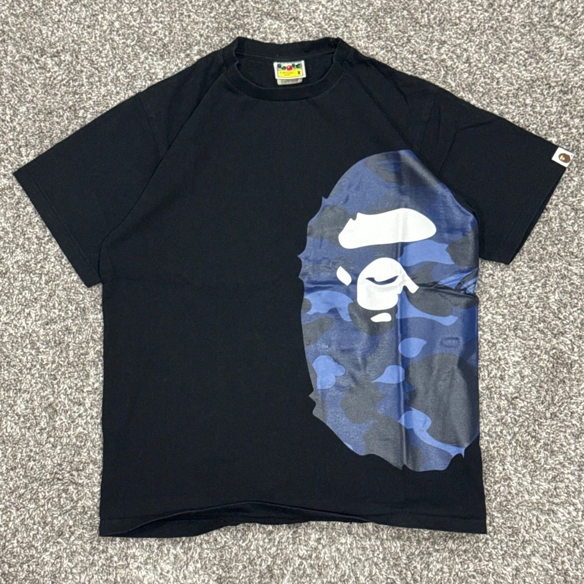A Bathing Ape Short Sleeve Blue Shirts for Men for sale | eBay
