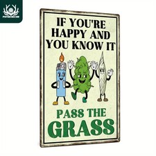  Vintage Metal Sign Vintage-Inspired Tin Metal Signs Wall Art Sign - 8x12