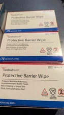 Cardinal Health NEW Protective Barrier Wipes Bx/75 price is per box