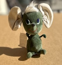 Vintage Kamar Sonja Mouse Plush Japan 6 Poseable Tail Arms Original Tag 1966
