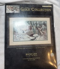 Dimensions Gold Collection Winter Lace Cross Stitch Kit 35111 Laird