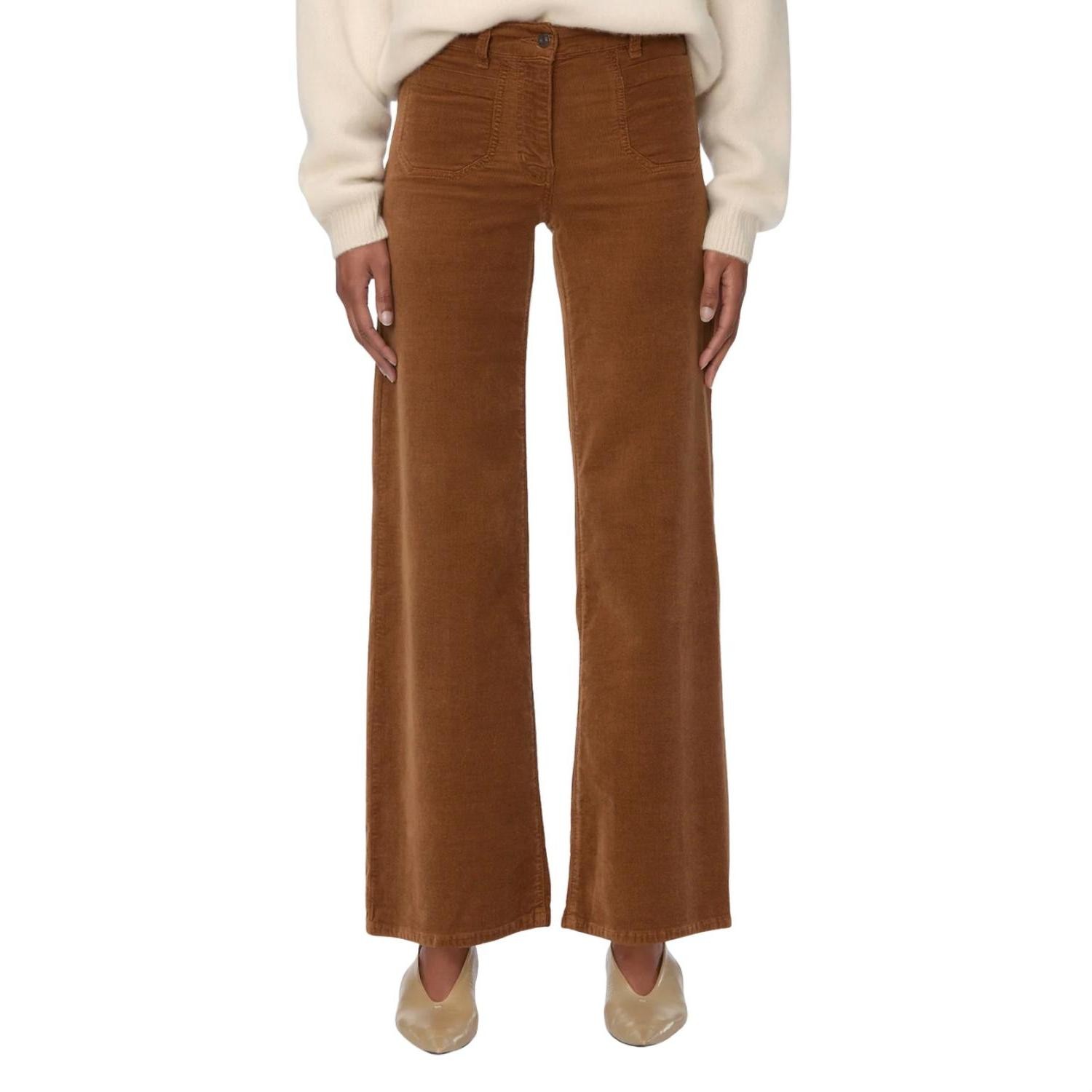 Frame Le Slim Palazzo Pocket Corduroy Size 28