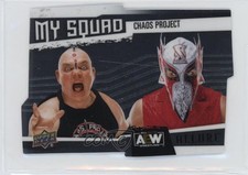 2022 Upper Deck Allure AEW My Squad Luther Serpentico Chaos Project #MC-19 02l5
