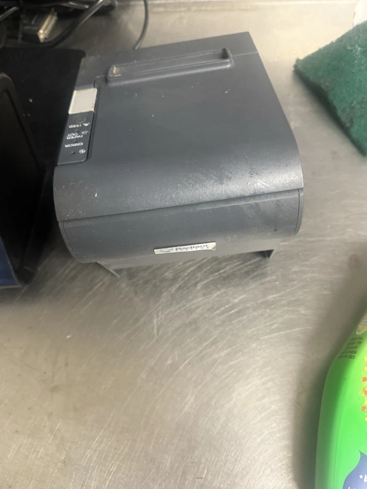 HP RP7 7800 4GB Touchscreen Retail System Black W/ Epson TM-T88V Thermal - Image 4 of 4