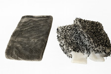 Auto Pflegeset 3‑tlg – 1600 GSM Trockentuch 40x60 + 2 Mikrofaser Waschhandschuhe