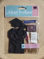 Jolee's Boutique Graduation Dimensional Sticker Sheet Scrapbooking~NEW 