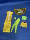 Vintage 1986 Barbie Rockers Concert Tour Fashions Outfit # 3390 Not Complete