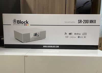 Block SR-200 MKII Smartradio CD/MP3, DAB+, WLAN, Bluetooth weiß
