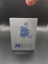 2023 Leaf Perfect Game Printing Plate Bryce Clavon Black Baseball Card 1/1