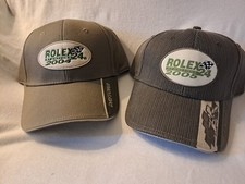 Pair Of Vintage Rolex 24 Daytona Y2k 2004 & 2005 Hat Cap Racing NWOT Lot