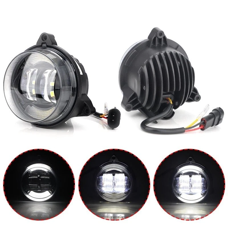 For Can-Am Outlander 500 650 800 850 1000 800R 1000R LED Headlight DRL Low Beam - Image 4 of 4